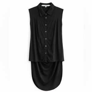 HACHE Open Back Burton Up Blouse